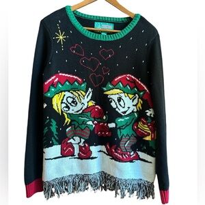 UGLY CHRISTMAS sweater, sz M